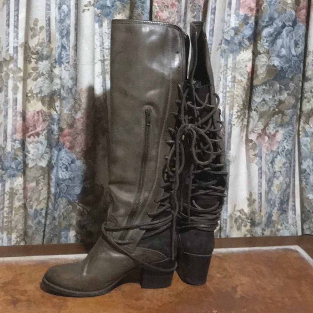 Freebird knee high boots